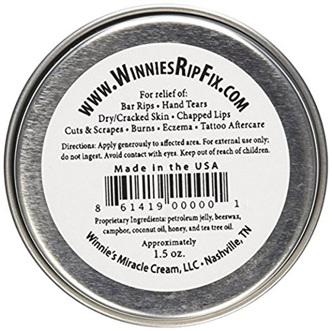 How To Heal Calluses, Blisters, and Skin Rips - RipFix - Travel Size Tin (0.3 oz)
